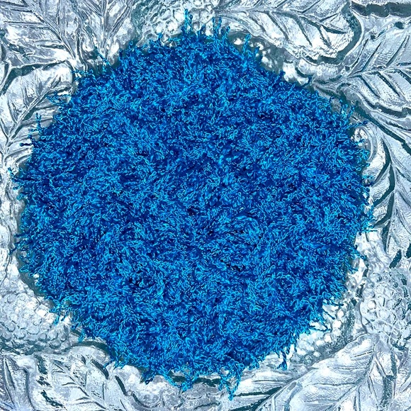 HAND CRAFTED Crochet Scrubbing Pads Polyester Kitchen Bath All Purpose Four Pads - Picture 6 of 10